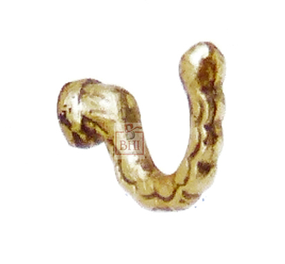 Brass Curtain Tie hook # 7338