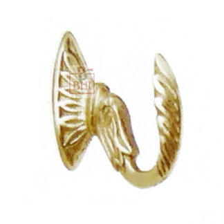 Brass Curtain Tie Hook #7345