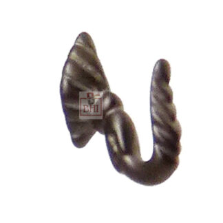 Brass Curtain Tie Hook #7351