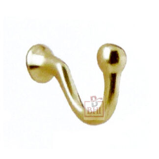Brass Curtain Tie Hook # 7432