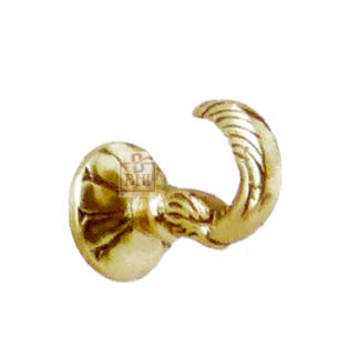 Brass Curtain Tie Hook # 7435