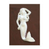 Cast Iron Animal Coat Hook"Mermaid" Style 150mm #7448