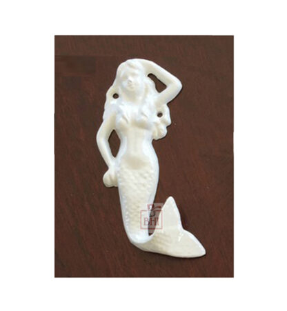 Cast Iron Animal Coat Hook"Mermaid" Style 150mm #7448