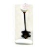 Hat & Coat Hook Cast Iron With Ceramic Balls 190mm #768