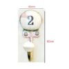Ceramic Coat Hook Number #2 / Letter 85mm #799 - Image 2