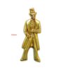 Brass "GENTLEMEN " Toilet Bathroom Sign Plaque Door Wall Cafe Shop Pub Hotel Bar Work Polish Brass Vintage Finish 150mm #901 - Image 2