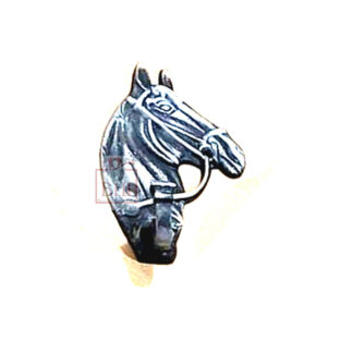 Aluminum Horse Coat Hook 120mm #3286