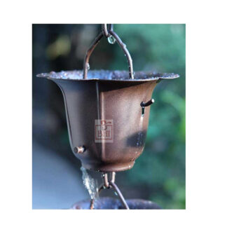 Copper Rain Chain 8.5 Foot #7653