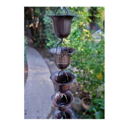 Copper Rain Chain 8.5 Foot #7653 - Image 3