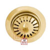 Brass Water Drain Basket-Strainer 100mm #5033