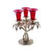Silver Tripal Candle Tropical Tree 230mm #MD-273
