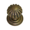 Cast Iron Door Knob Fixed 50mm Dia #5076 - Image 2