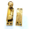 Sash Window Turn Latch Set Brass 70mm #7802 - Image 8