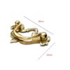 Drawer Puller Brass 90mm #7835 - Image 2
