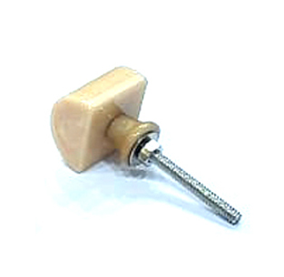 7980 (2) Cabinet Knob Resin 28mm #7980 (Set of 6 Pcs)