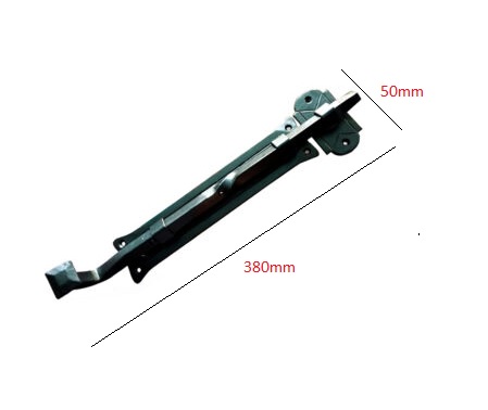 Cast Iron Door Bolt 380mm #6145 - Image 2