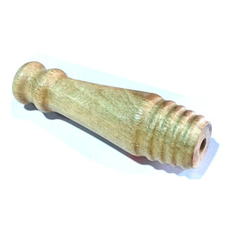 Cord Traditional Style Victorian Wood Chrome Chain Flush Pull for High Level Cistern 105mm #8047