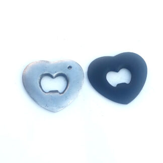 Cast Iron Bottle Opener- Heart 75mm #8056
