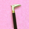 Antique Wooden Walking Stick with Brass Handle 937mm #8057 - Image 2