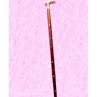 Antique Wooden Walking Stick with Brass Handle 930mm #8060