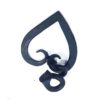 Hand Forged Iron Coat Hook 100mm #8069 - Image 3