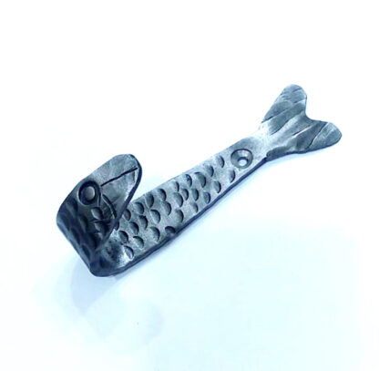 Hand Forged Iron Coat Hook-Fish 102mm #8075 - Image 4