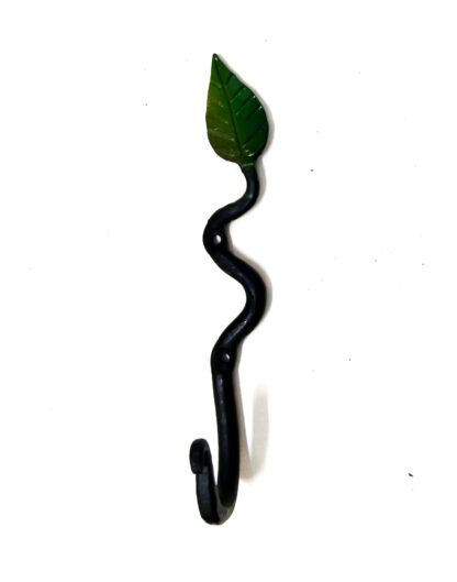 Hand Forged Iron Coat Hook 175mm #8083 - Image 3