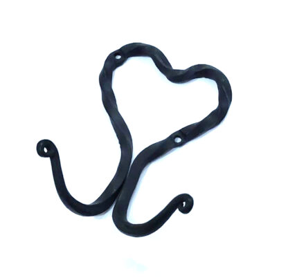 Hand Forged Iron Coat Hook 105mm #8090