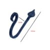 Hand Forged Iron Coat Hook 140mm #8092 - Image 2