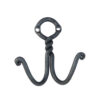 Hand Forged Iron Coat Hook 110mm #8097 - Image 3