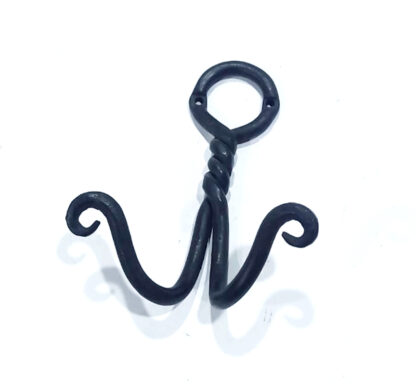 Hand Forged Iron Coat Hook 110mm #8097