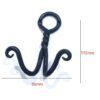 Hand Forged Iron Coat Hook 110mm #8097 - Image 2