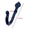 Hand Forged Iron Coat Hook 105mm #8103 - Image 2