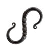 Hand Forged Iron Coat Hook 105mm #8105 - Image 3