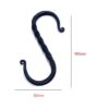 Hand Forged Iron Coat Hook 105mm #8105 - Image 2
