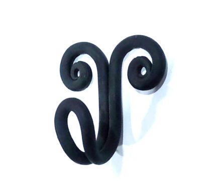 Hand Forged Iron Coat Hook-Deer 70mm #8109