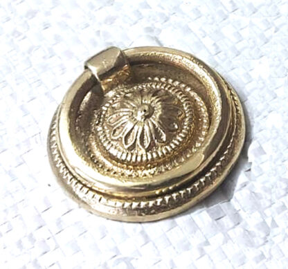 Ring Pull Brass	38mm Dia #8118