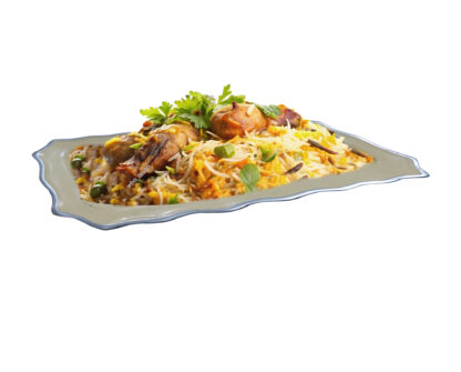 Aluminum Serving Tray 380mm #6275 - Image 2