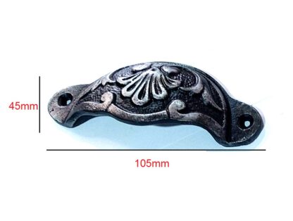 Cast Iron Drawer Cabinet Puller 105mm #6039 (Set of 4 Pcs) - Image 2