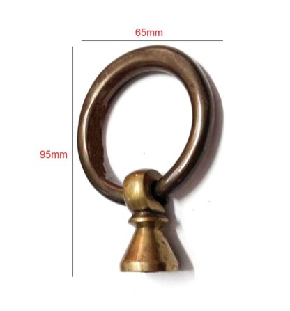 Ring Pull Brass	90mm #6056 - Image 2