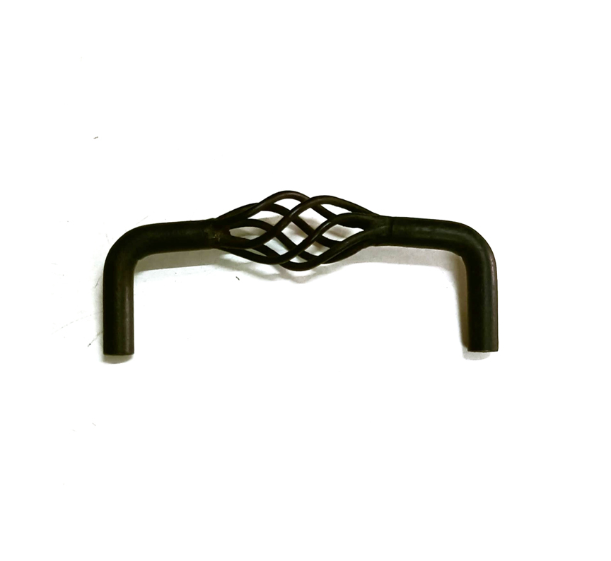 Hand Forged Iron Cabinet Pull Handle 100mm #6175
