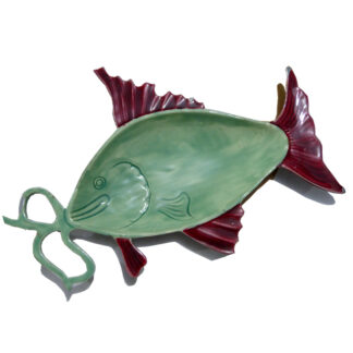 Aluminum Serving Dry Fruits Fish Tray 500mm #6273