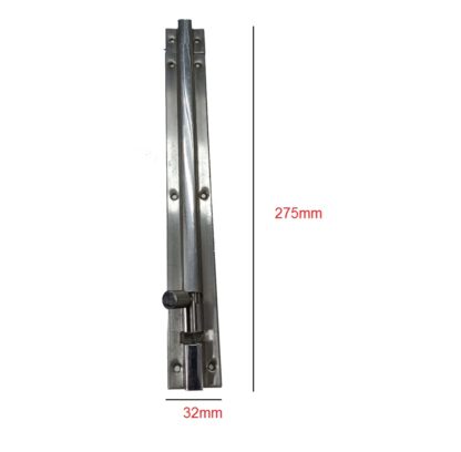 Zinc Door Bolt 125mm #4059 - Image 2