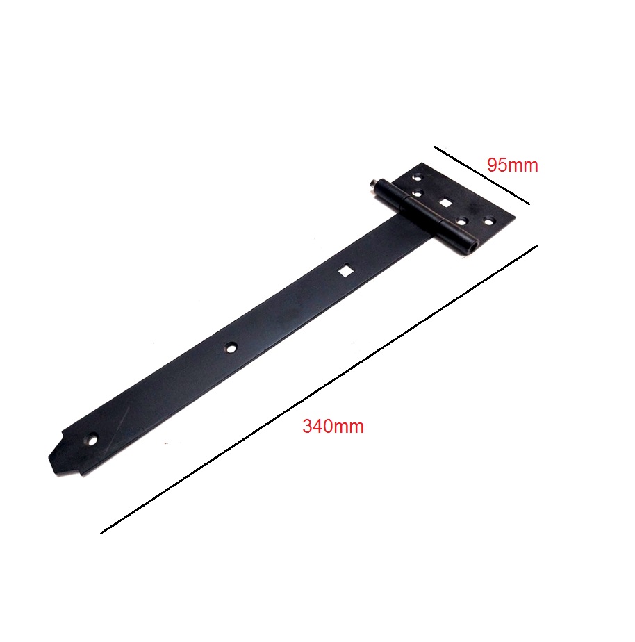 Cast Iron Door Hinge 340mm #4081 - Image 2