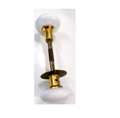 Brass Ceramic Door Knob 50mm #6050