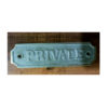 Brass "PRIVATE" Sign Plaque Door Wall Cafe Shop Pub Hotel Bar Work Polish Brass/Colored Vintage Finish 115mm #6068 - Image 4