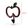 Hand Forged Iron Coat Hook 160mm #8067 - Image 2