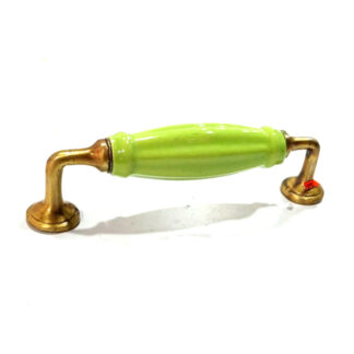 Cabinet Pull Handle Iron & Ceramic 155mm #8195