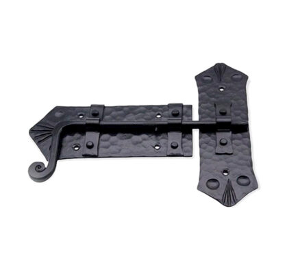Hand forged Iron Door Bolt #8204 - Image 3