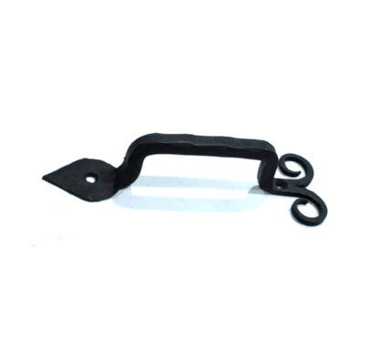 Hand forged Iron Pull Handle #8026 - Image 3